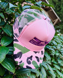 Reverie “Graffiti” Trucker Hat (Pink Camouflage)