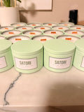 SATORI - White Copal & Mandarin Orange designer Candle