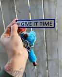 Reverie “GIVE IT TIME” Punch the Monkey-All Seeing Eye Keychain
