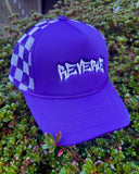 Reverie “Graffiti” Trucker Hat (Purple)