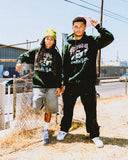 ‘Spiritual Gangsta’ Hoodie (Forest Green)