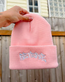 REVERIE “Graffiti” Beanie (Pink)