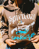 ‘Spiritual Gangsta’ Hoodie (Brown)