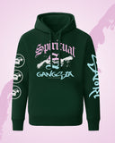 ‘Spiritual Gangsta’ Hoodie (Forest Green)