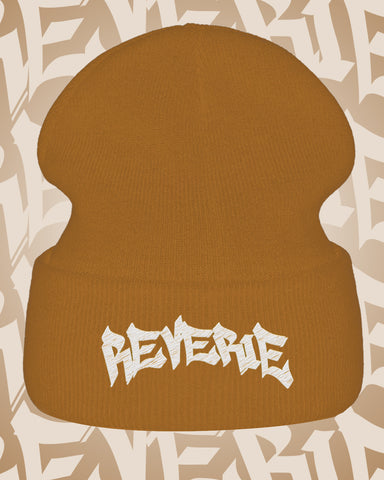REVERIE “Graffiti” Beanie (Pumpkin Spice)