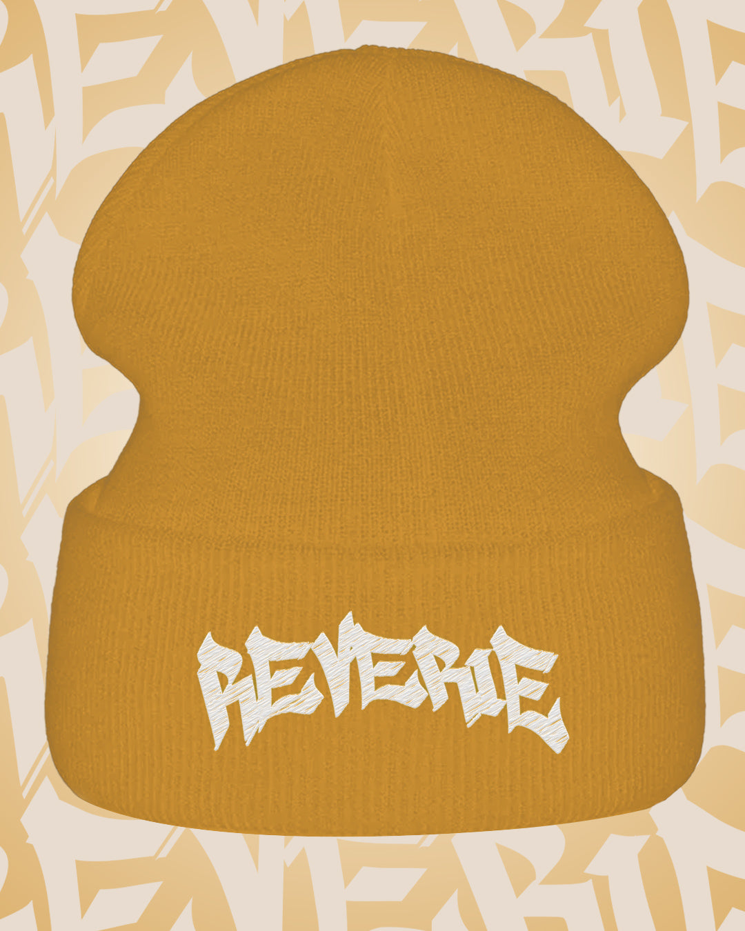 REVERIE “Graffiti” Beanie (Pumpkin Spice)