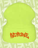 REVERIE “Graffiti” Beanie (Neon Yellow)