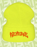 REVERIE “Graffiti” Beanie (Neon Yellow)