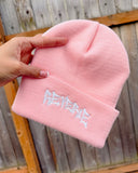 REVERIE “Graffiti” Beanie (Pink)
