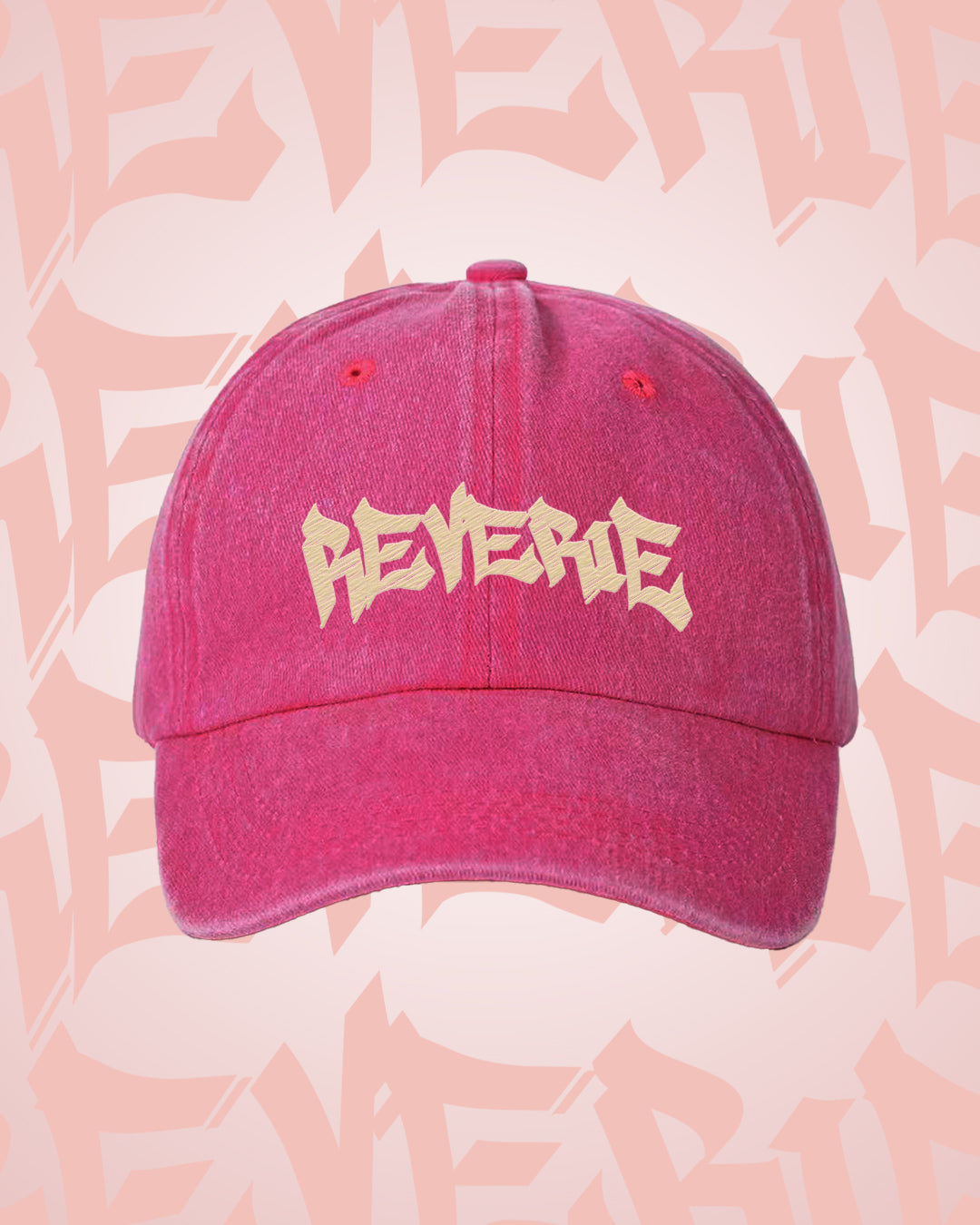 REVERIE “Graffiti” Dad Hat (Pink)