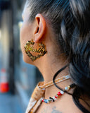 ‘Worthy’ Bamboo Hoops Gold