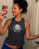 ‘Satori Buddha’ Women’s Crop Top