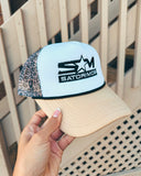 Reverie “Graffiti” Trucker Hat (Tan Leopard)