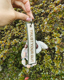 SATORI MOB “Trust Your Gut” Punch Monkey La-Fu-Fu Keychain