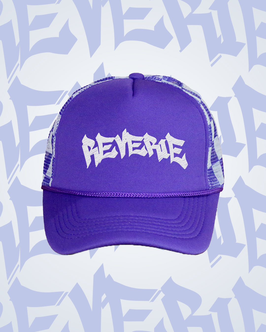 Reverie “Graffiti” Trucker Hat (Purple)
